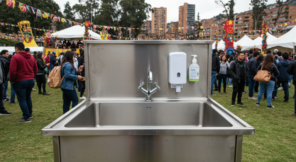 Alquiler de Lavamanos Portátiles para Eventos en Bogotá